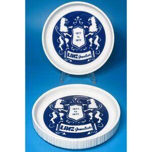 1977 LINZ JEWELERS DALLAS German Rosenthal Studio-Line 100-YRS. Coaster LOT Rare